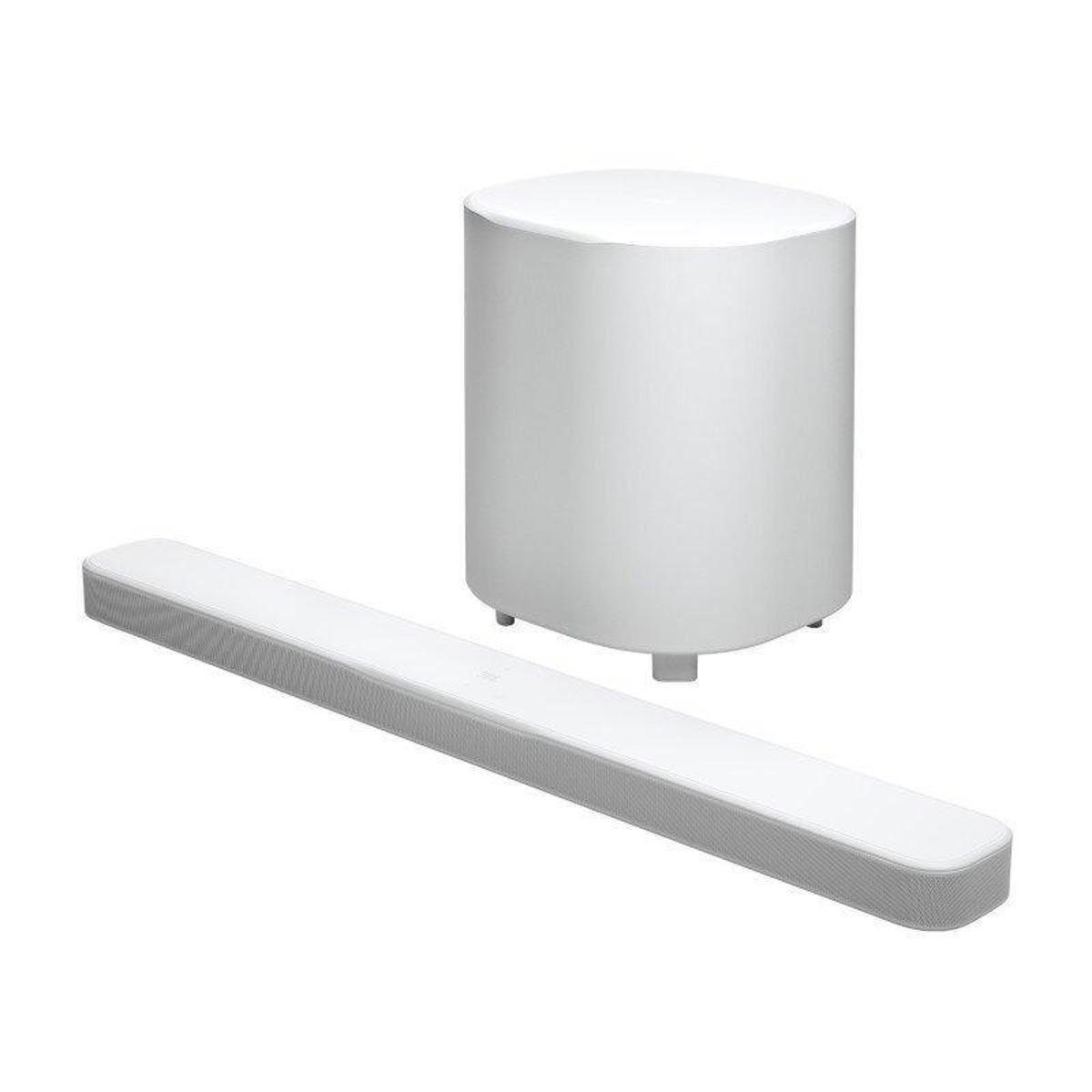 Soundbar JBL BAR 500MK2 5.1 canais MultiBeam e Dolby Atmos Branca