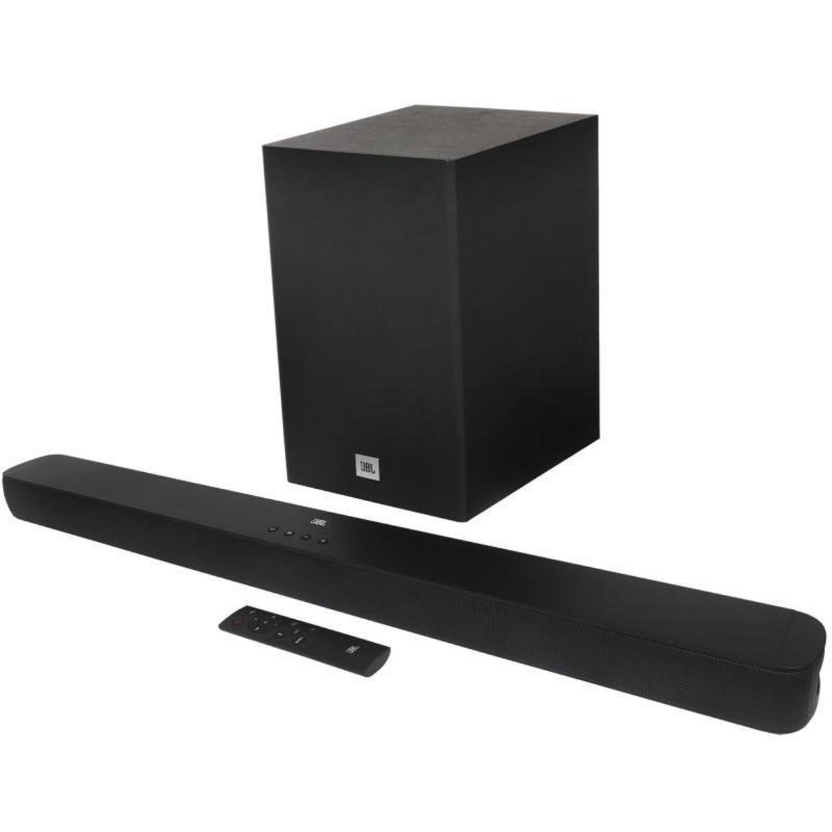 Soundbar JBL Cinema SB180 com subwoofer sem fio Menor preço em Soundbar JBL Cinema SB180 com subwoofer sem fio