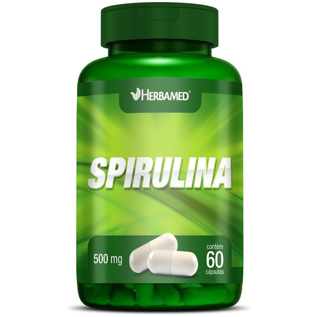 Spirulina   60 Cápsulas   Herbamed