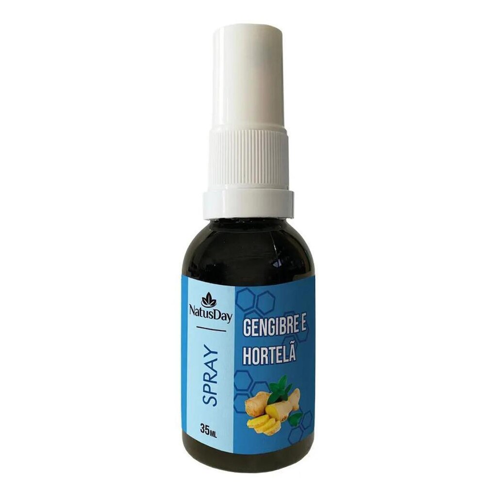 Spray Extrato de Própolis, Gengibre e Hortelã 35ml Natusday