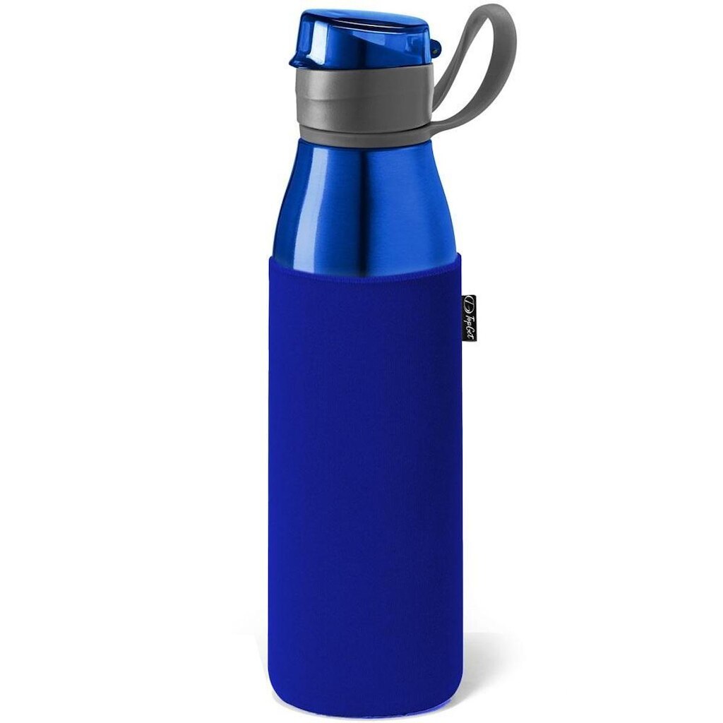 Squeeze Alumínio 650 ml Capri com Luva Térmica TopGet