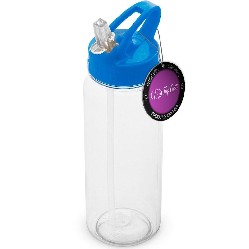 Squeeze com Canudo Retrátil 610 ml Fun TopGet