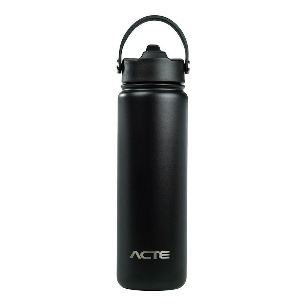 SQUEEZE TERMICA TRAINING 700ML C52-PR - PRETO/PRATA U