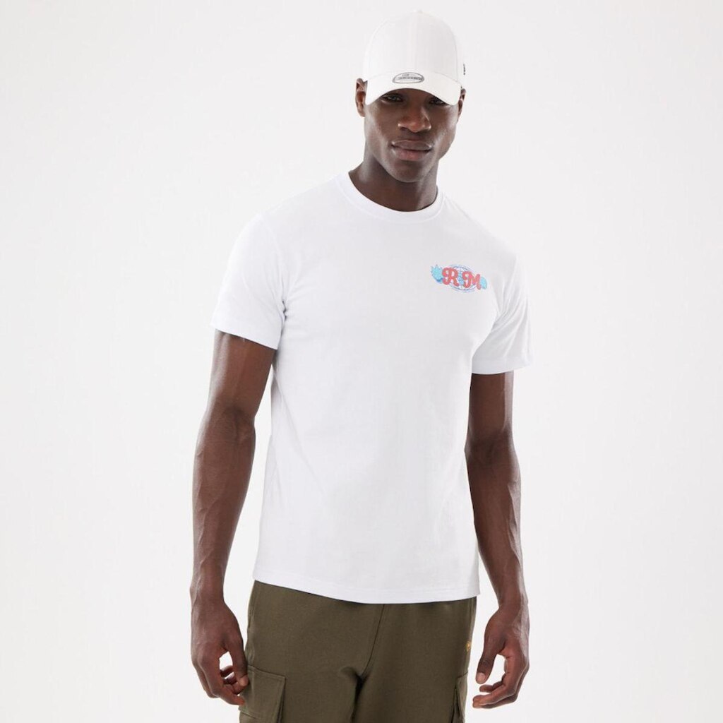 SS NEW ERA TEE RICK MORTY RICMTY CEWHITE
