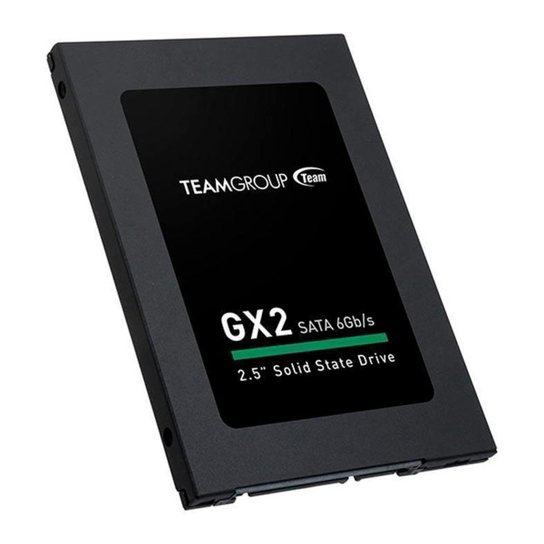 SSD Team Group GX2 Sata 6GB/s - Preto Menor preço em SSD Team Group GX2 Sata 6GB/s - Preto