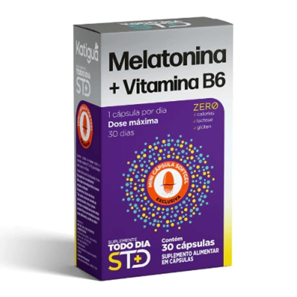 STD Melatonina 210mcg - 30 Cápsulas - Katiguá