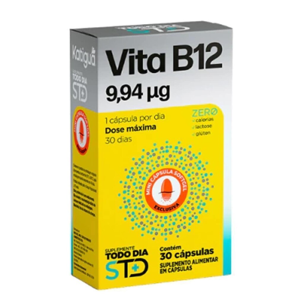 STD Vita B12 - 30 Cápsulas - Katiguá