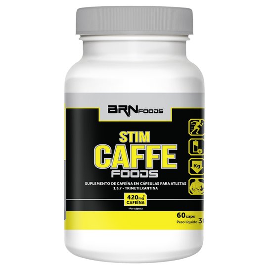Stim Caffe Foods 60 Cáps - BR Butrition Foods -