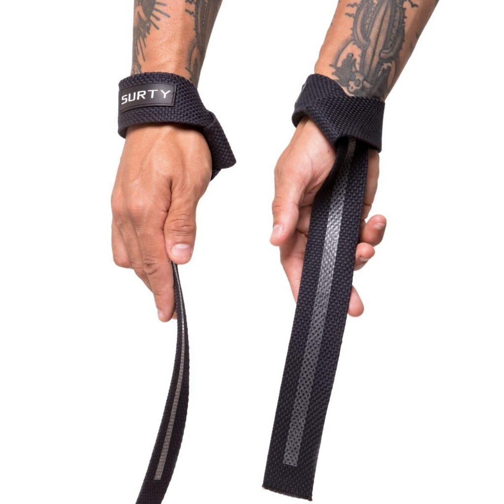 Strap Academia Musculação com Silicone Grip UP Surty