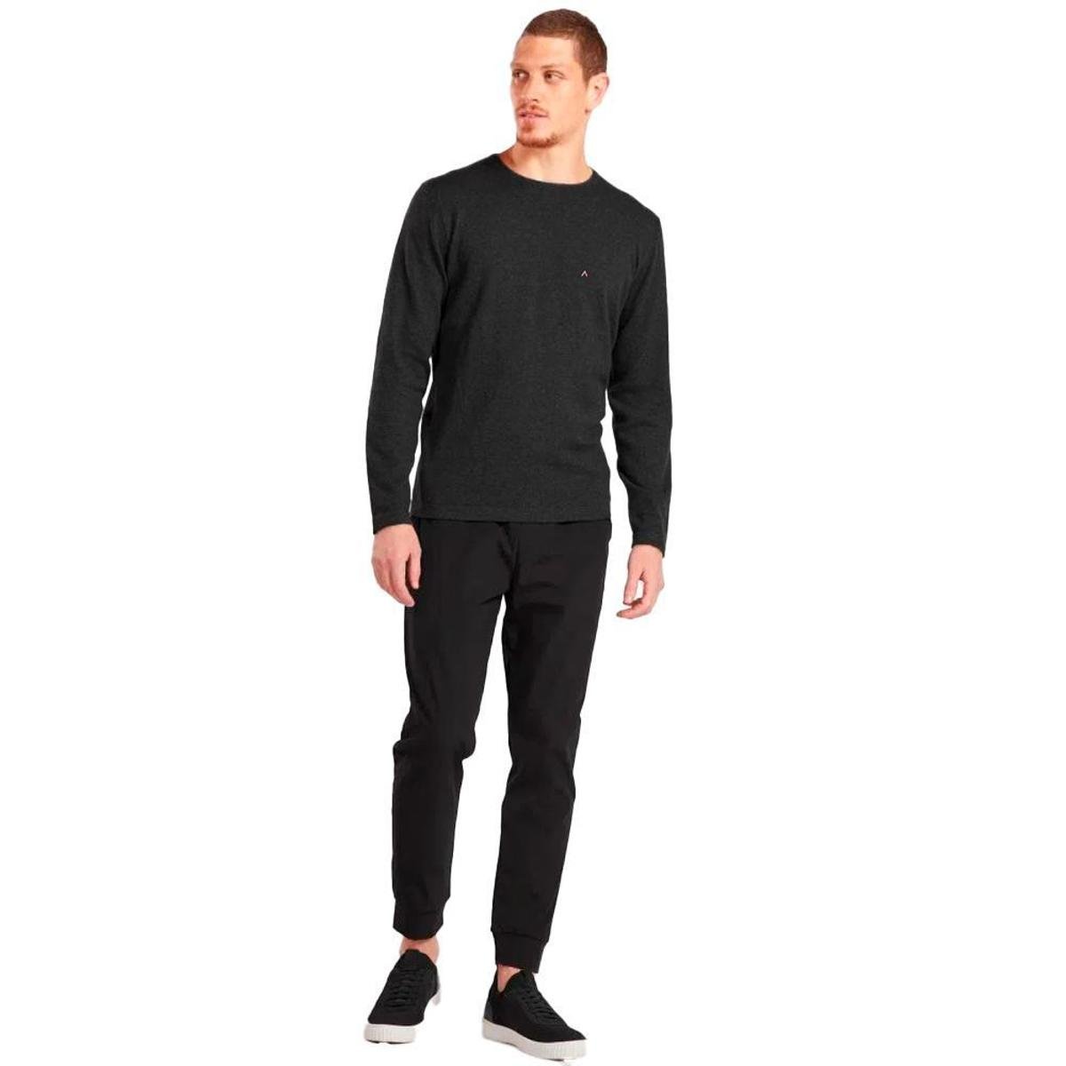 Suéter Aramis Tricot Basic Masculino Preto Netshoes