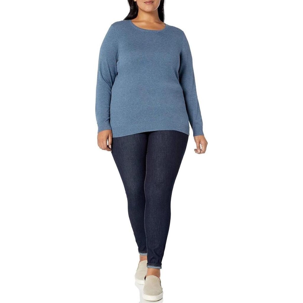 Suéter Feminino Amazon Essentials Azul B08T7M-4262