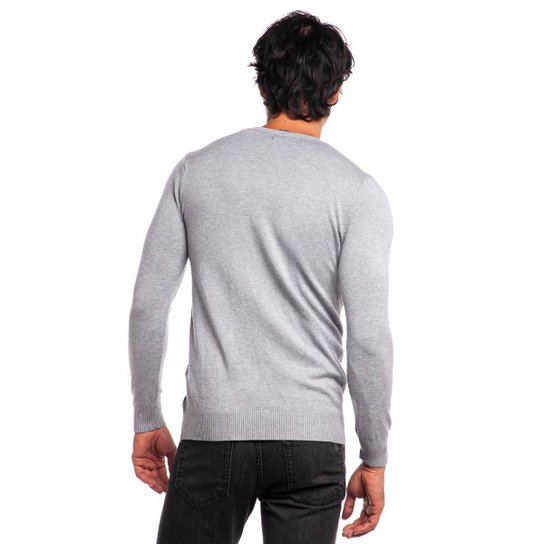 Suéter Masculino Gola Careca Polo Wear Sortido - Sortido Menor preço em Suéter Masculino Gola Careca Polo Wear Sortido - Sortido