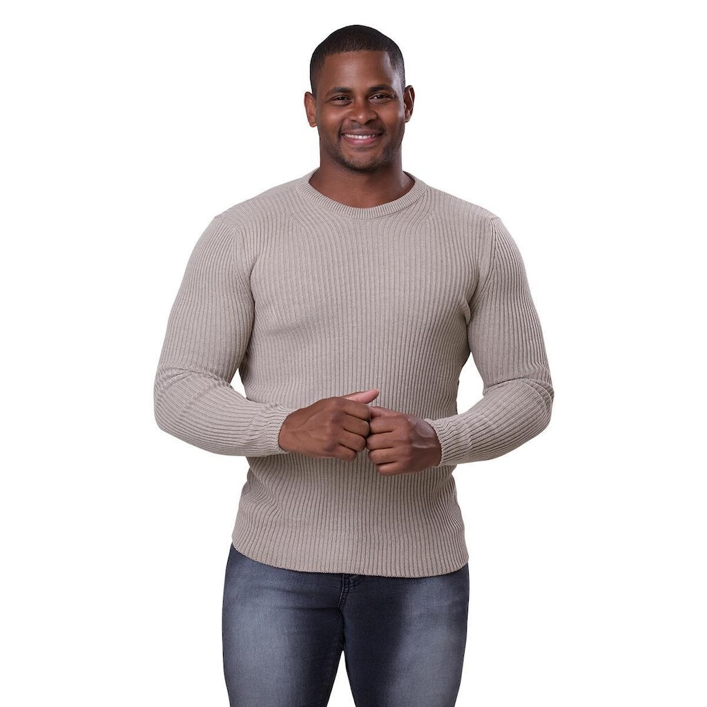 Suéter Masculino Tricô Lã Mescla Moscou 7176