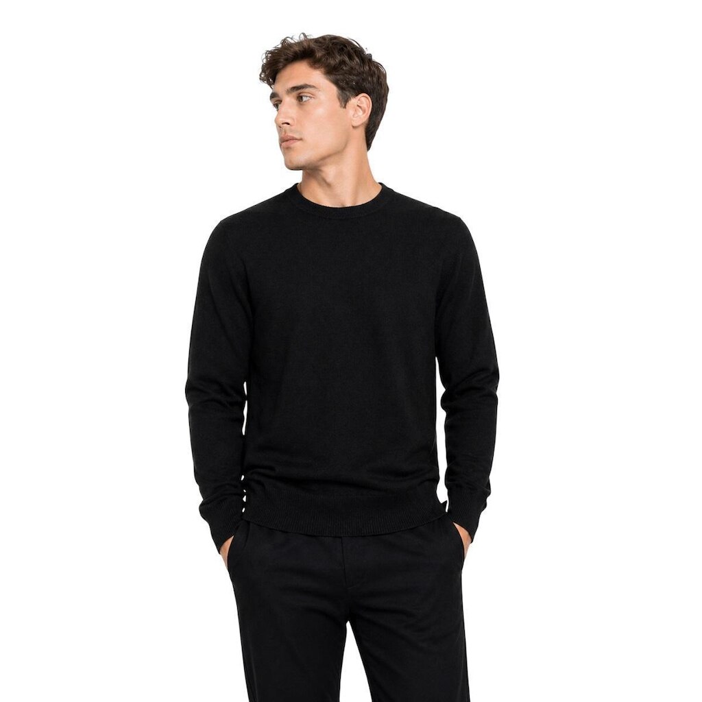 Suéter Tricôt Masculino Broken Rules 590241 Preto