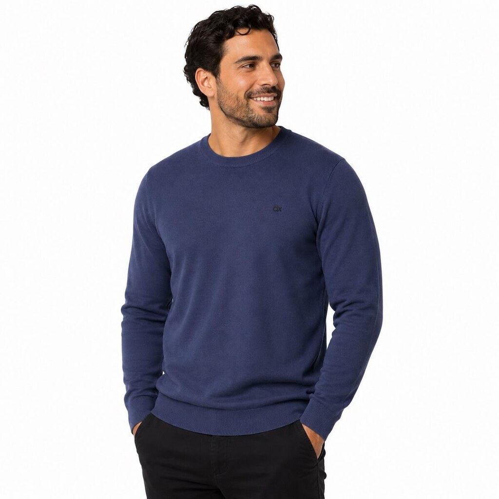 Suéter Tricôt Masculino Dixie 87.09.0153 Marinho