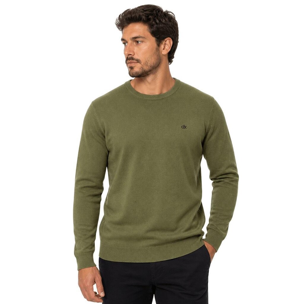 Suéter Tricôt Masculino Dixie 87.09.0155 Verde