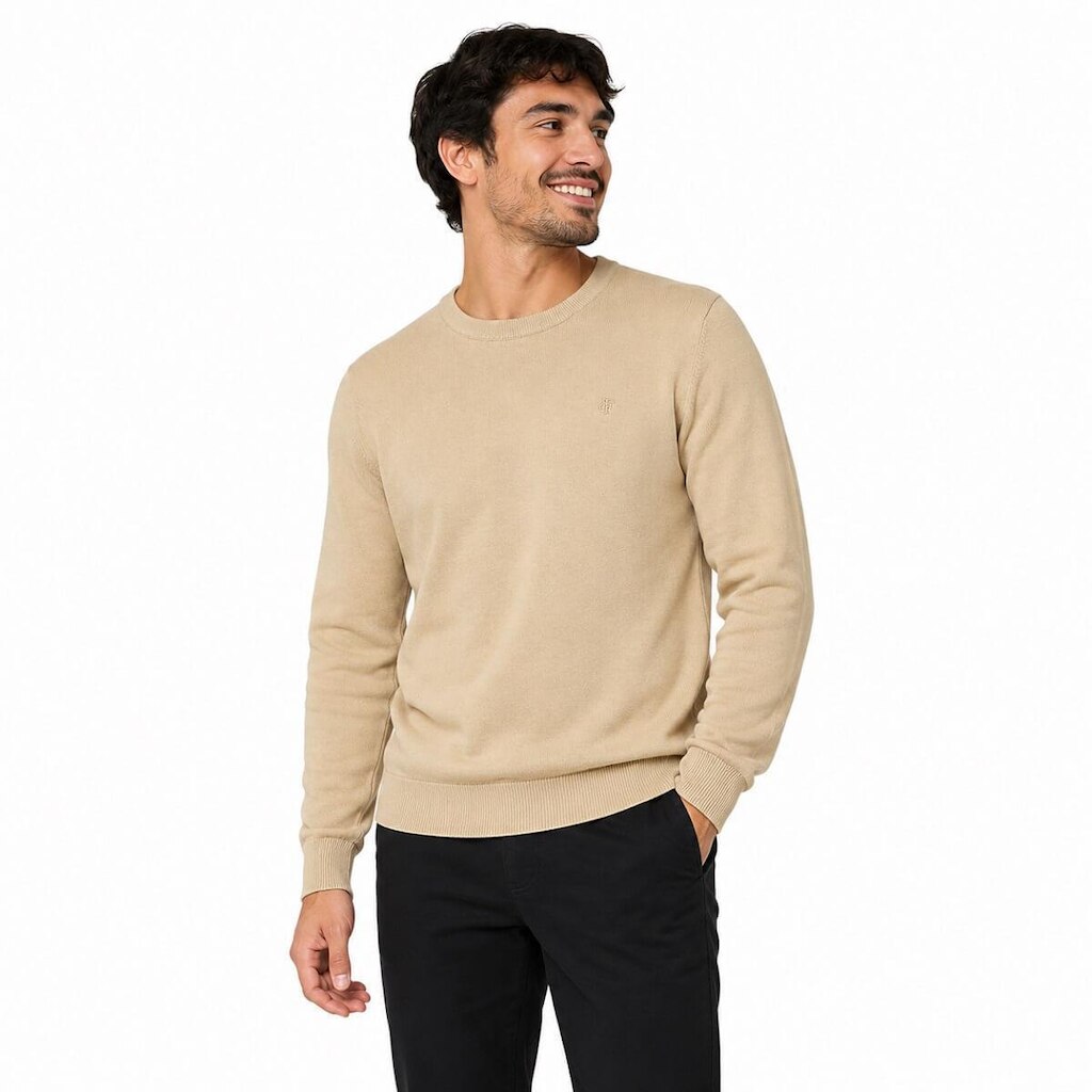 Suéter Tricôt Masculino Dixie 87.10.0150 Palha