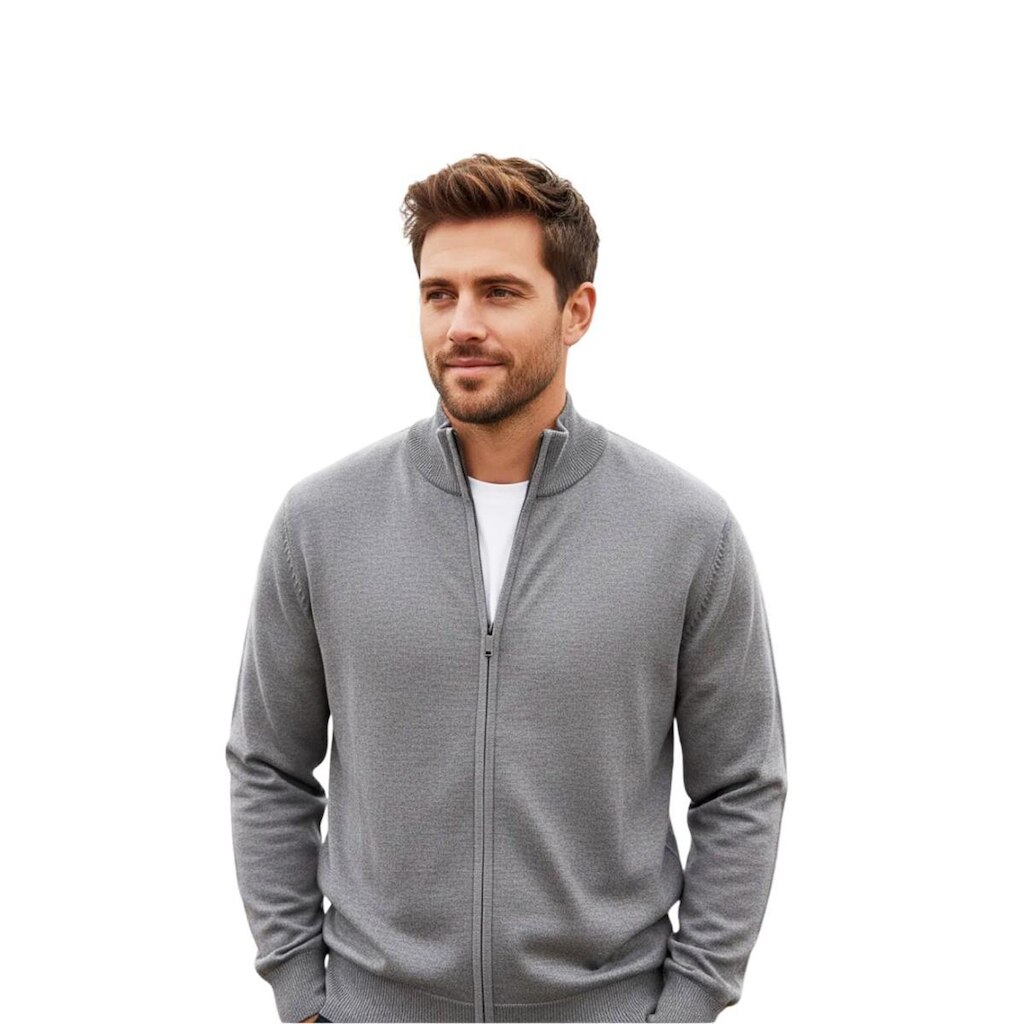 Suéter Tricot Sea Surf Com Zíper