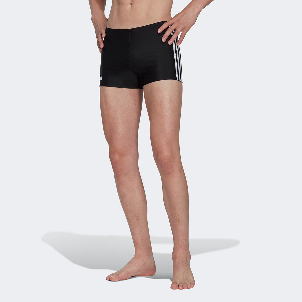 Sunga Boxer Adidas Classic 3 Listras Masculina Menor preço em Sunga Boxer Adidas Classic 3 Listras Masculina