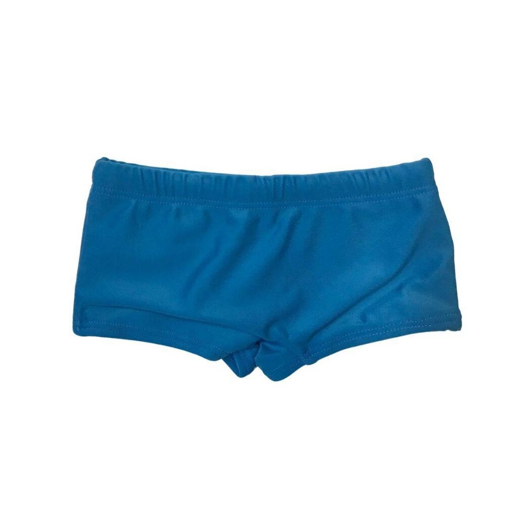 Sunga Boxer   Bebê Lisa - Azul Ciano Bebê