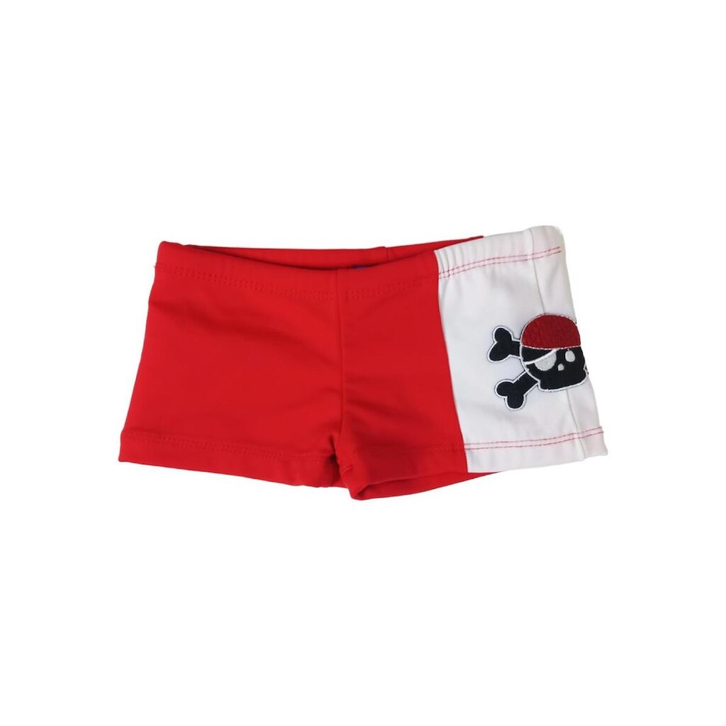 Sunga Boxer Bebê - Pirata Vermelho