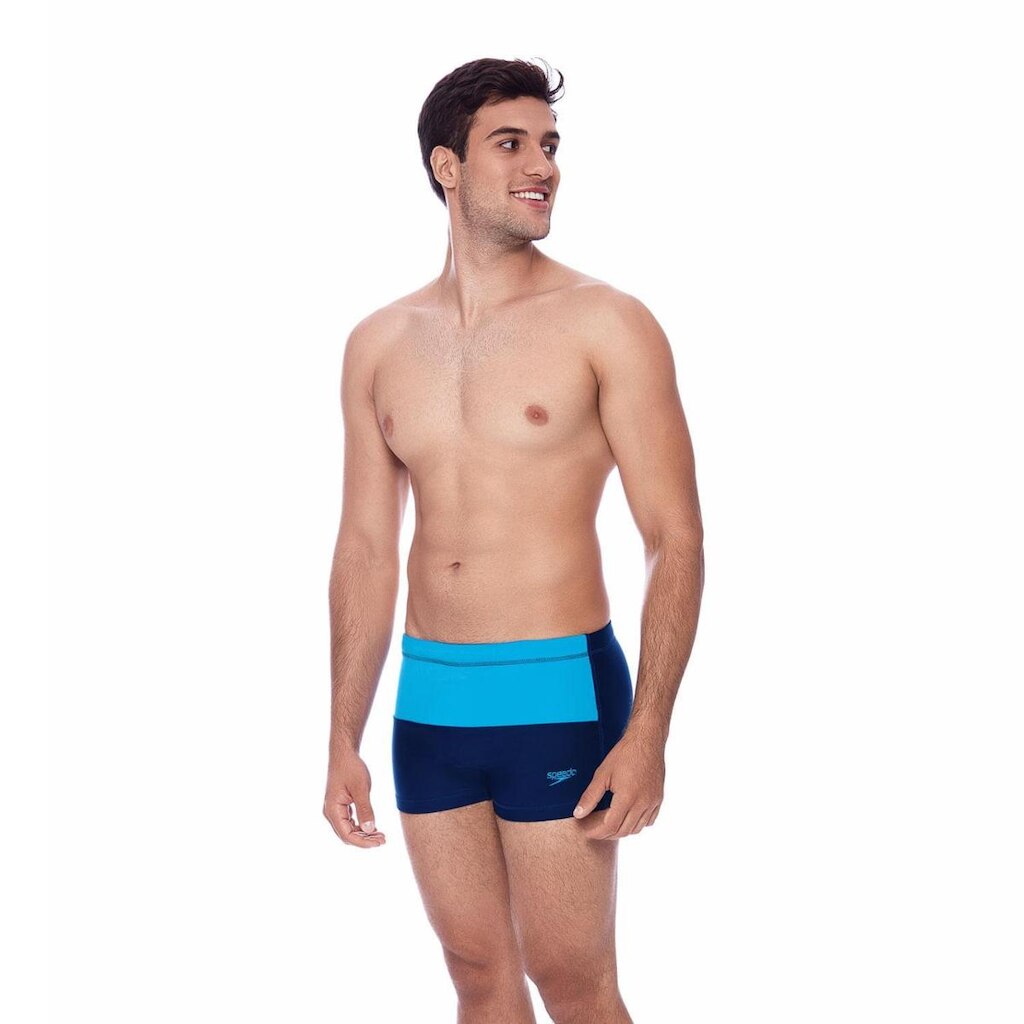 Sunga Boxer Color Block - AZUL NAUTICO AZUL COBALTO