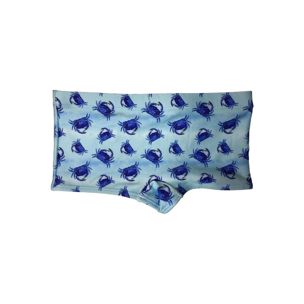 Sunga Boxer - Crab Blue - Verão 2024