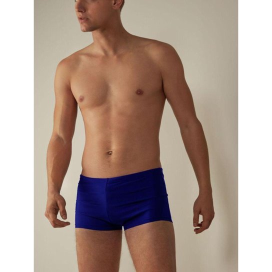 Sunga Boxer Extra-Confort Para Praia e Piscina - Azul Marinho - M - Homem - Marinho é ruim? Sunga Boxer Extra-Confort Para Praia e Piscina - Azul Marinho - M - Homem - Marinho é boa?
