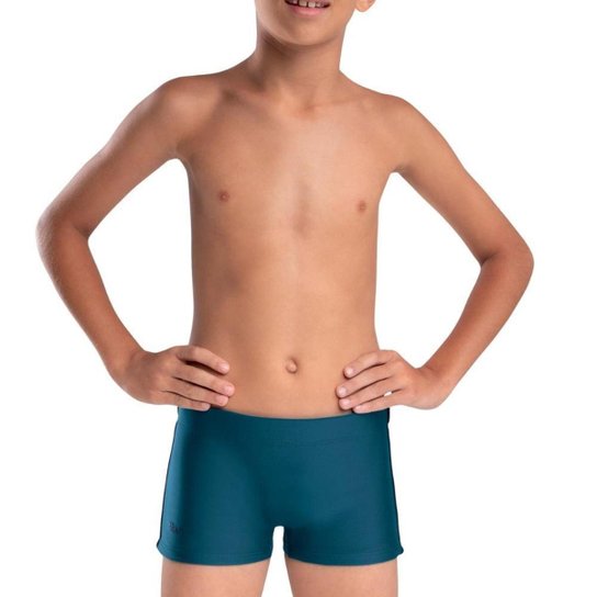 Sunga Boxer Infantil Mash Moda Praia Piscina Masculina - Verde Menor preço em Sunga Boxer Infantil Mash Moda Praia Piscina Masculina - Verde
