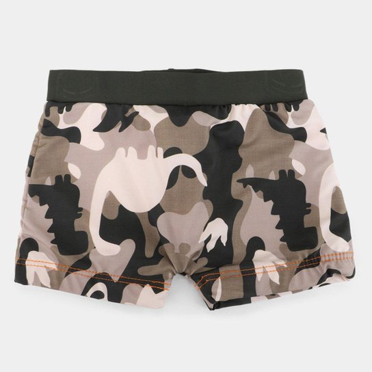 Sunga Boxer Infantil Tip Top Proteção UV 50+ Dino - Verde Militar Menor preço em Sunga Boxer Infantil Tip Top Proteção UV 50+ Dino - Verde Militar