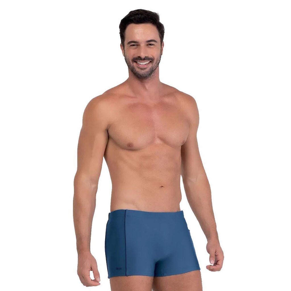 Sunga Boxer Lisa c/ Bolso Lateral