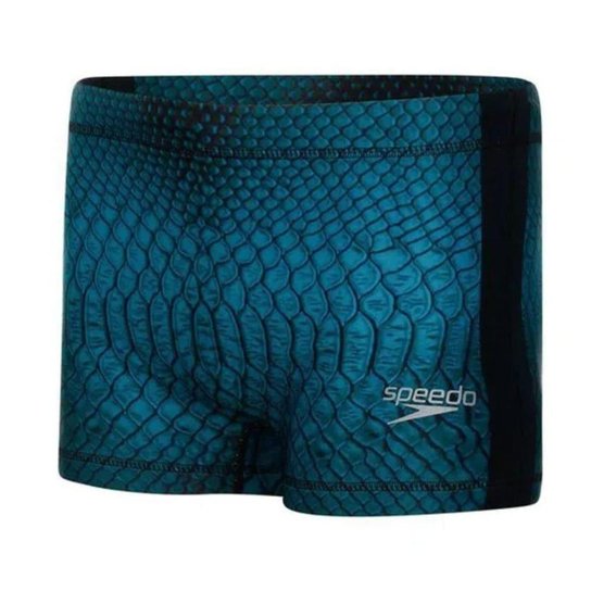 Sunga Boxer Natação Speedo Reptile - Verde Menor preço em Sunga Boxer Natação Speedo Reptile - Verde