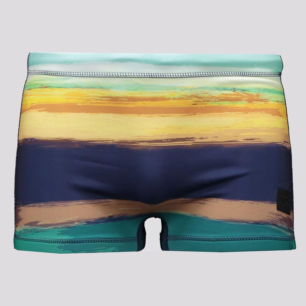 Sunga Boxer Speedo Beach Stripes Masculina Menor preço em Sunga Boxer Speedo Beach Stripes Masculina