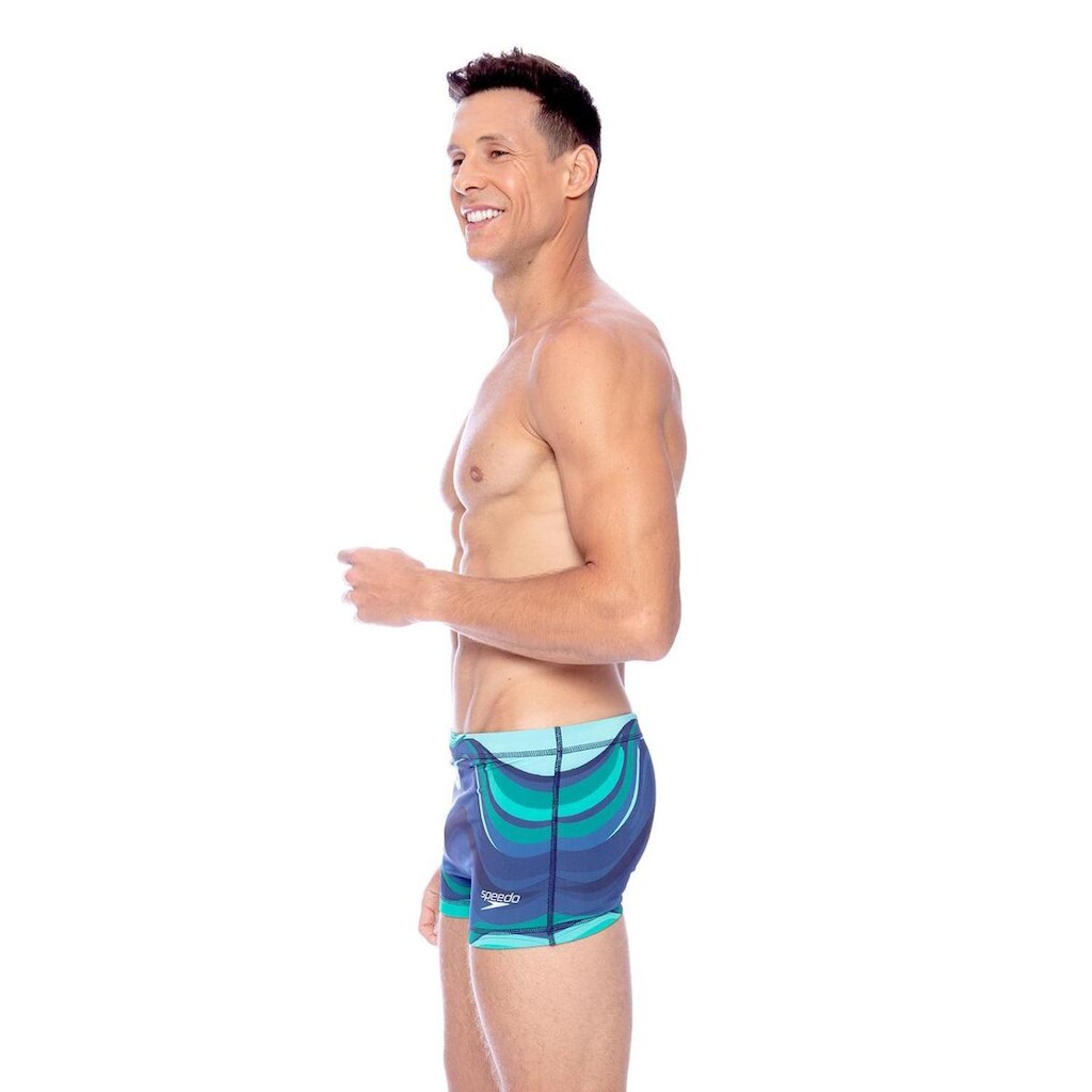 Sunga Boxer Waves - AZUL NAUTICO