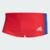 Sunga Colourblock 3-Stripes - adidas HZ1180 - Vermelho