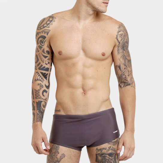 Sunga Duomo Larga Básica - Cinza é ruim? Sunga Duomo Larga Básica - Cinza é boa?