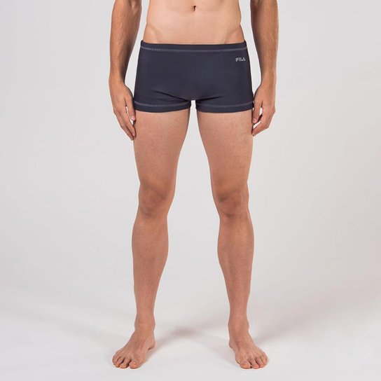 Sunga Fila Boxer II Masculina - Grafite Menor preço em Sunga Fila Boxer II Masculina - Grafite