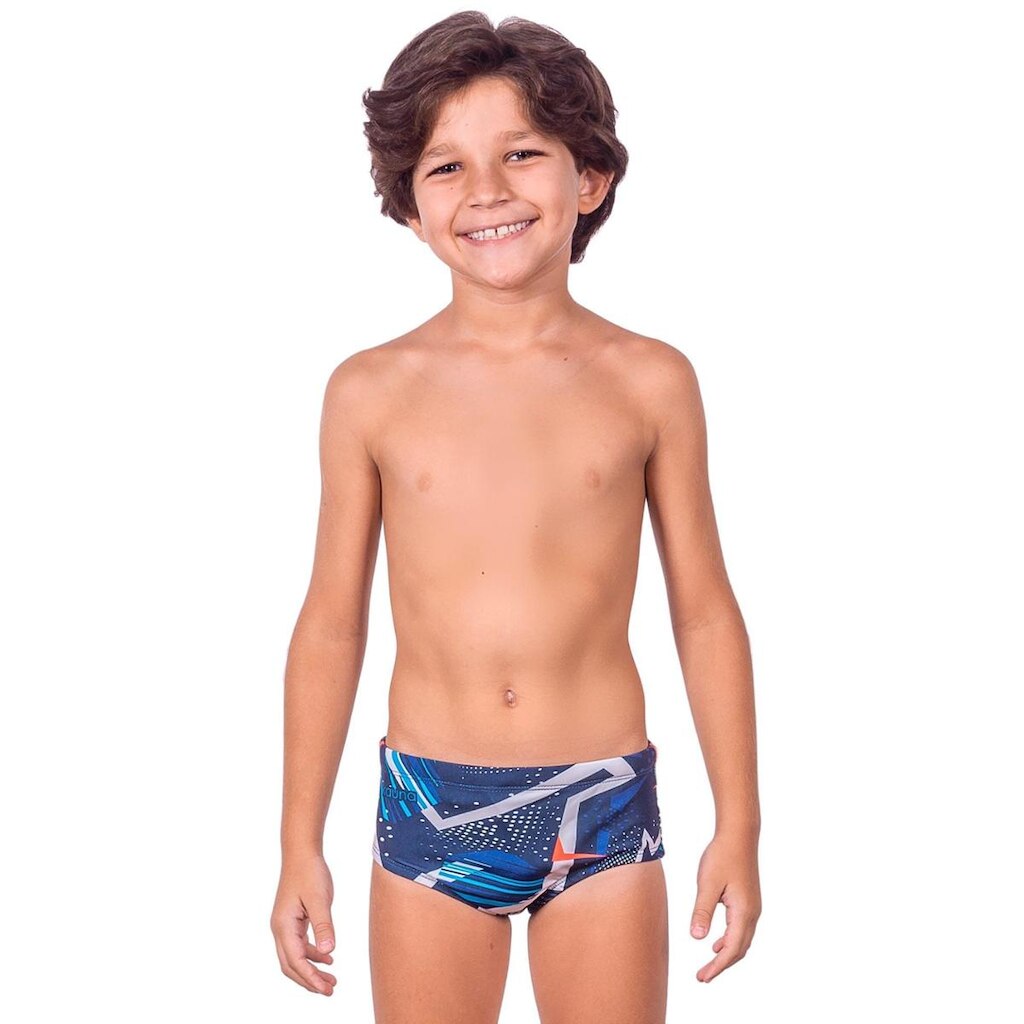 SUNGA INFANTIL BIG BANG COM FORRO E PROTEÇÃO UV 50+ KAUNA