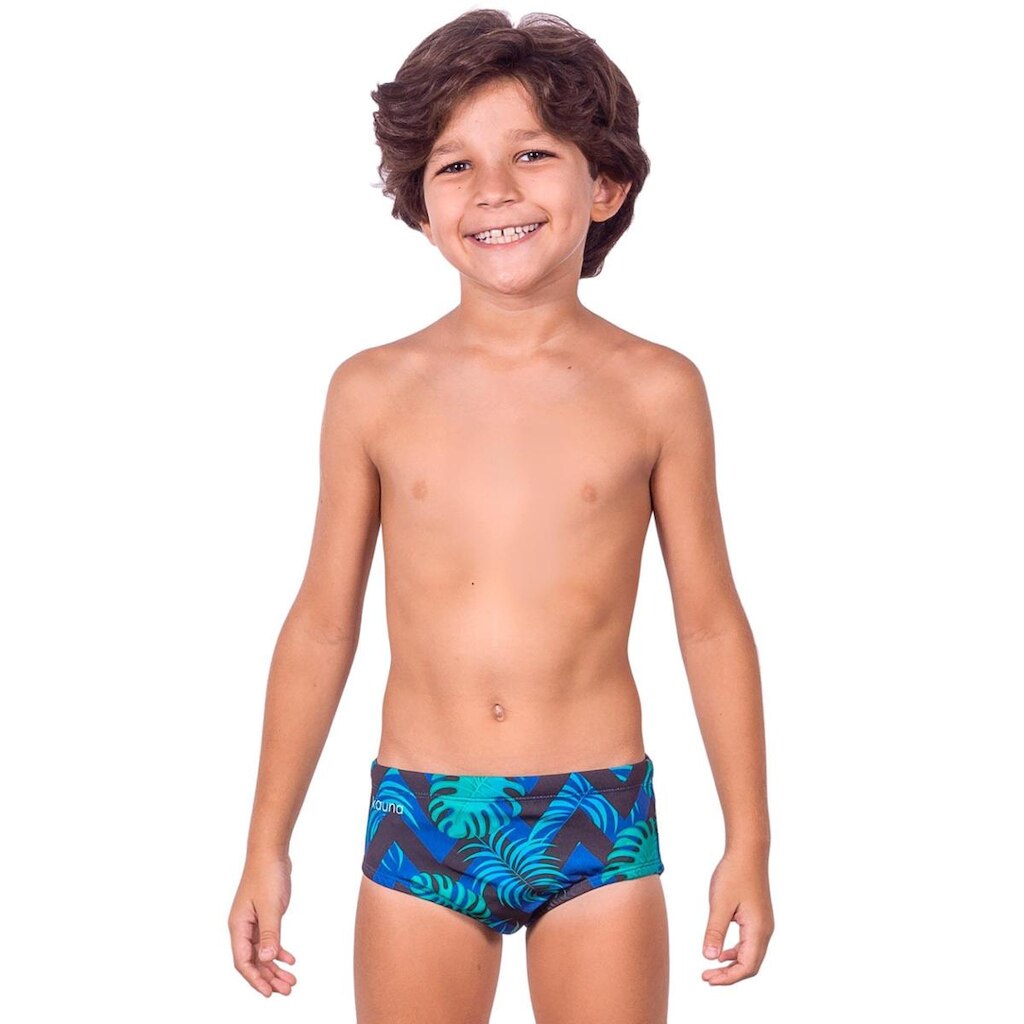 SUNGA INFANTIL HAWAII COM FORRO E PROTEÇÃO UV 50+ KAUNA