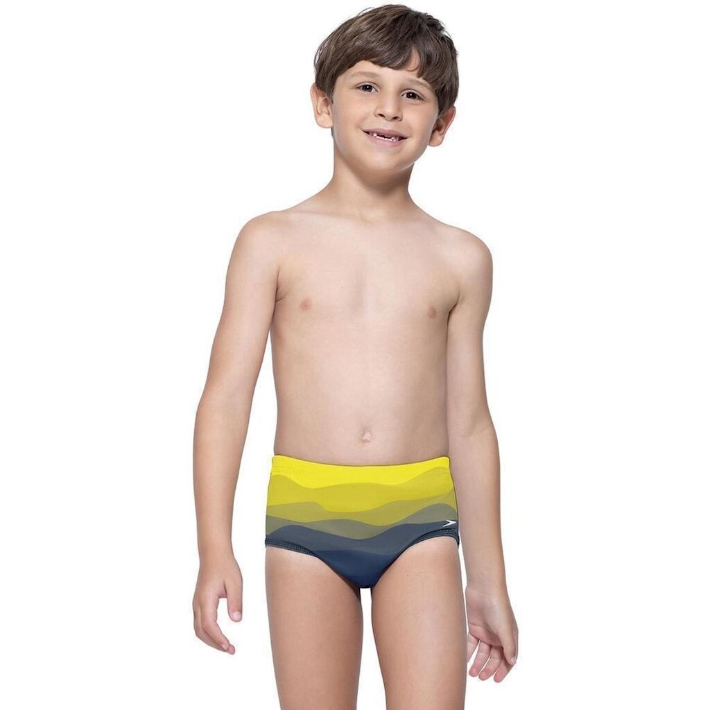 Sunga Infantil Speedo Tradicional Waves Masculina