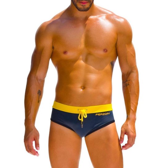 Sunga Italo Ferzon Slip - Cinza Menor preço em Sunga Italo Ferzon Slip - Cinza