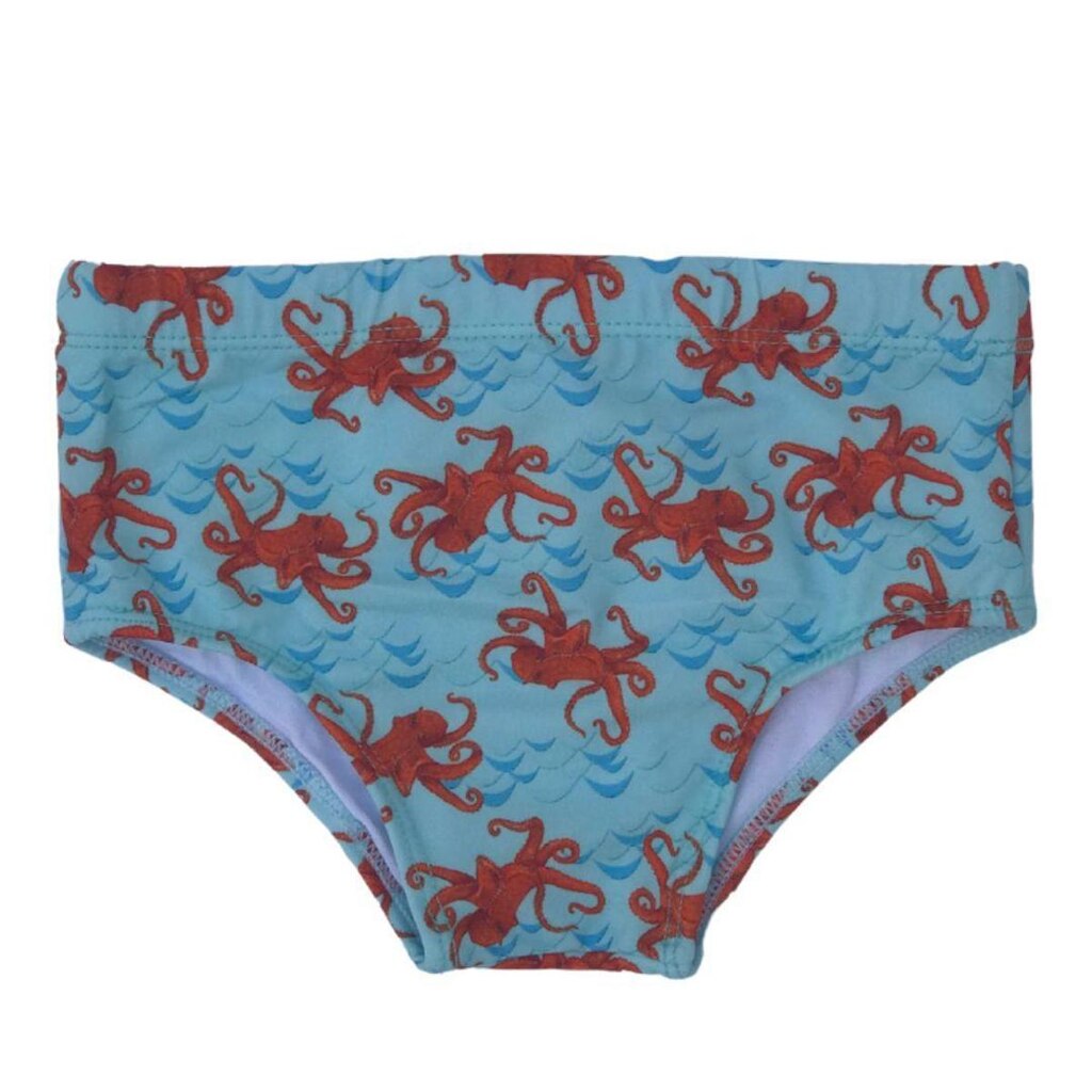 Sunga Larga - Red Octopus
