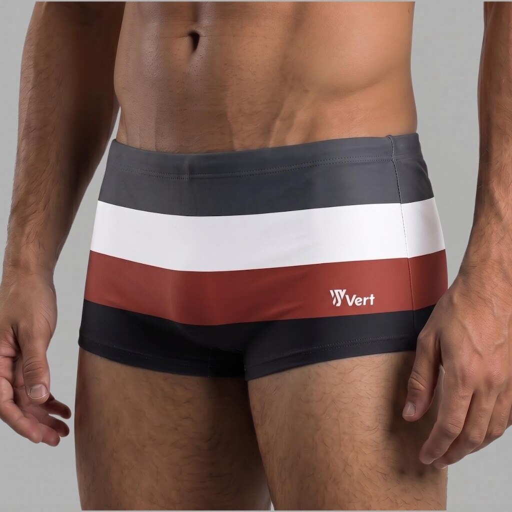 Sunga Masculina Praia Boxer Forrada Lycra Proteção UV Premium