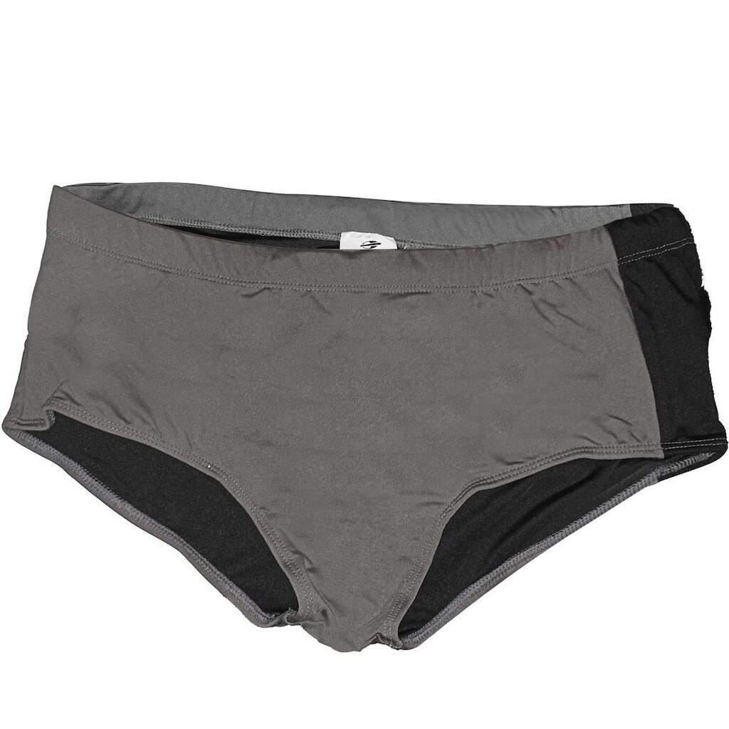 Sunga Mormaii Slip Cinza Side Panel Preta