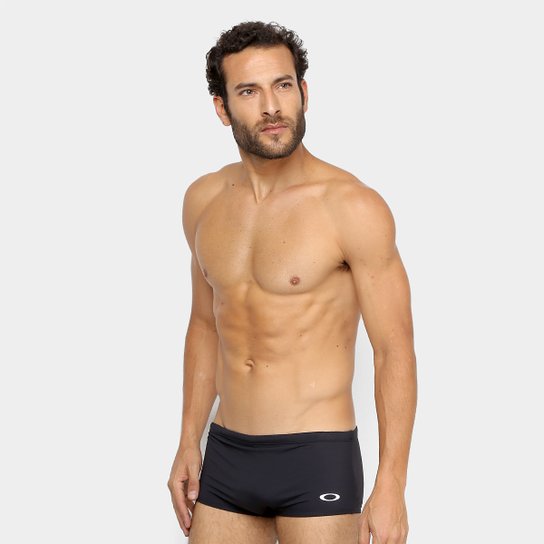 Sunga Oakley Basic Swim Trunk - Preto Menor preço em Sunga Oakley Basic Swim Trunk - Preto