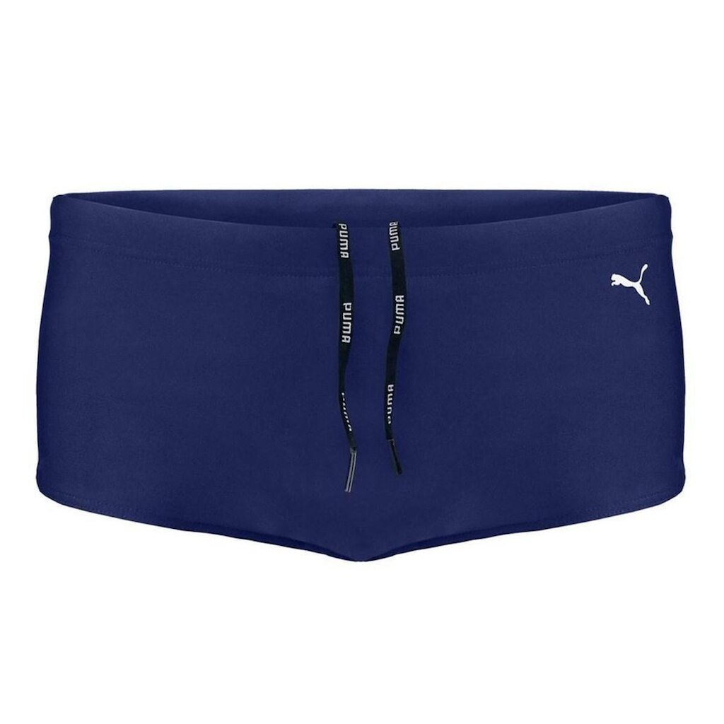 Sunga Puma Lateral Larga Masculina - Marinho