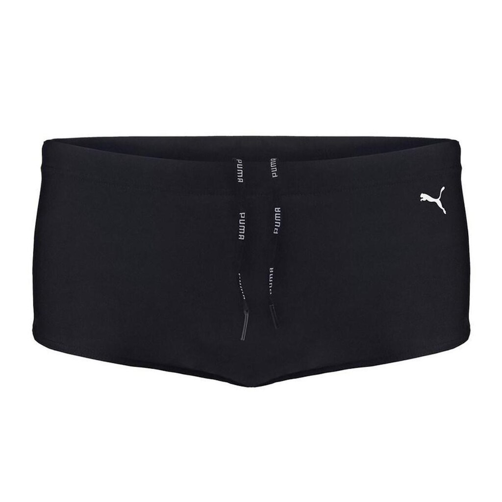 Sunga Puma Lateral Larga Masculina - Preto
