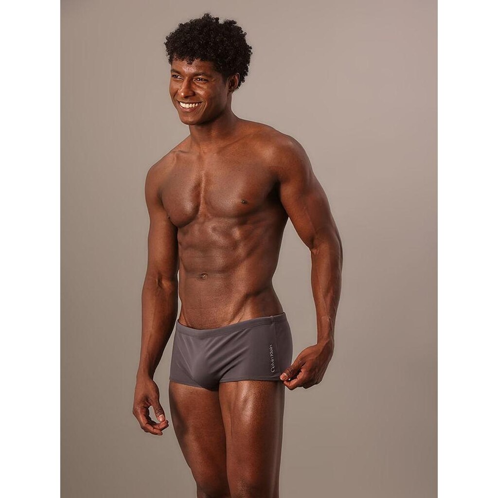 Sunga Trunk Basica Lisa Com Silk na Late