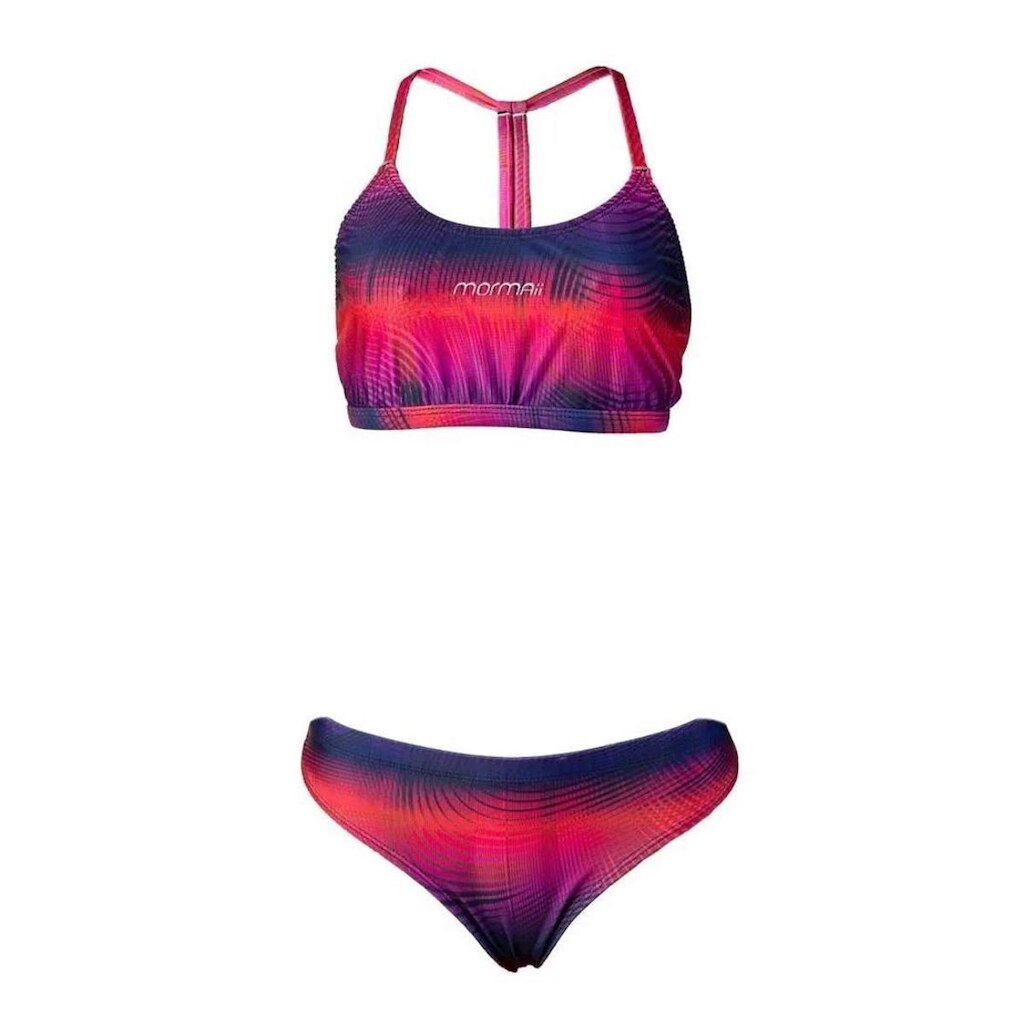 Sunkini De Natação Hidromax Duas Tiras Estampado Mormaii