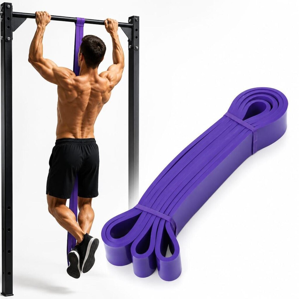 Super Band Forte Elástico Exercício Fita Extensor Cross